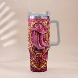 Cowgirl Boots - Personalized Cowgirl Tumbler With Plush Charm