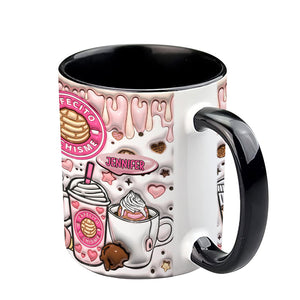 Cafecito Y Chisme - Personalized Coffee Accent Mug