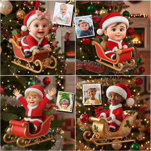 Adorable Kid Baby Gift - Personalized Kid Ornament