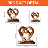You And Me We Got This - Personalized Hunting Custom Shaped Acrylic Plaque