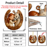 All You Need Is Love And A Horse - Personalized Horse Ornament