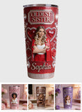 Custom Any Photo - Personalized Sibling Tumbler