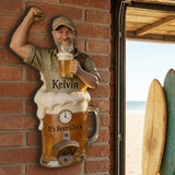 It's Beer Clock - Personalized Beer Wall Bottle Opener