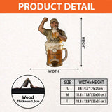 It's Beer Clock - Personalized Beer Wall Bottle Opener