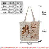 Dog Mom - Personalized Dog Quilted Tote Bag
