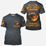 Gift For Welder Man - Personalized Welder All Over Shirt