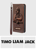 The Sky Is Not The Limit - Personalized Pilot Wallet Phone Case With Strap