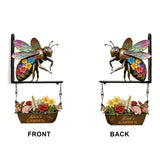 Welcome To The Garden - Personalized Gardening Wooden Wall Mount Sign