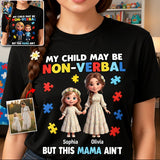 Proud Autism Mom - Personalized Autism Awareness All Over Shirt