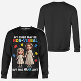 Proud Autism Mom - Personalized Autism Awareness All Over Shirt
