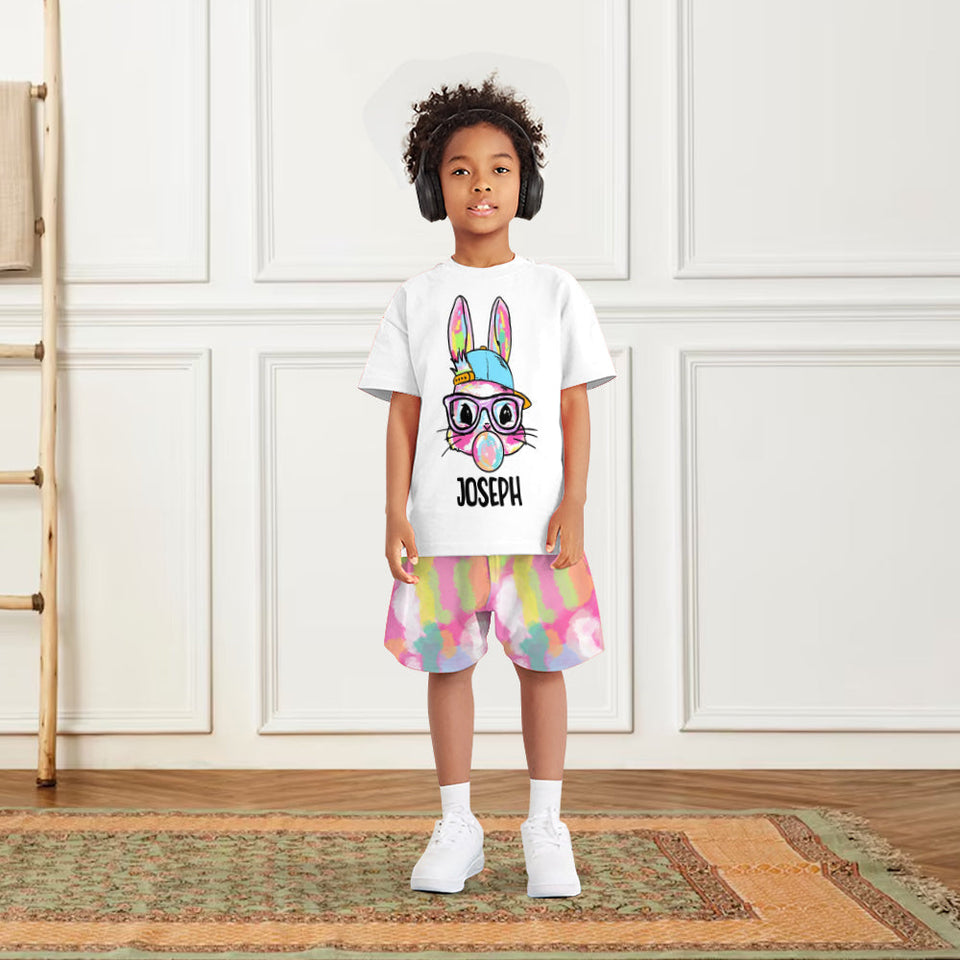 Easter kid - Personalized Easter Day Kid T-shirt & Shorts