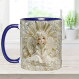 Mug personnalisé à thème chrétien « Bel Ange »