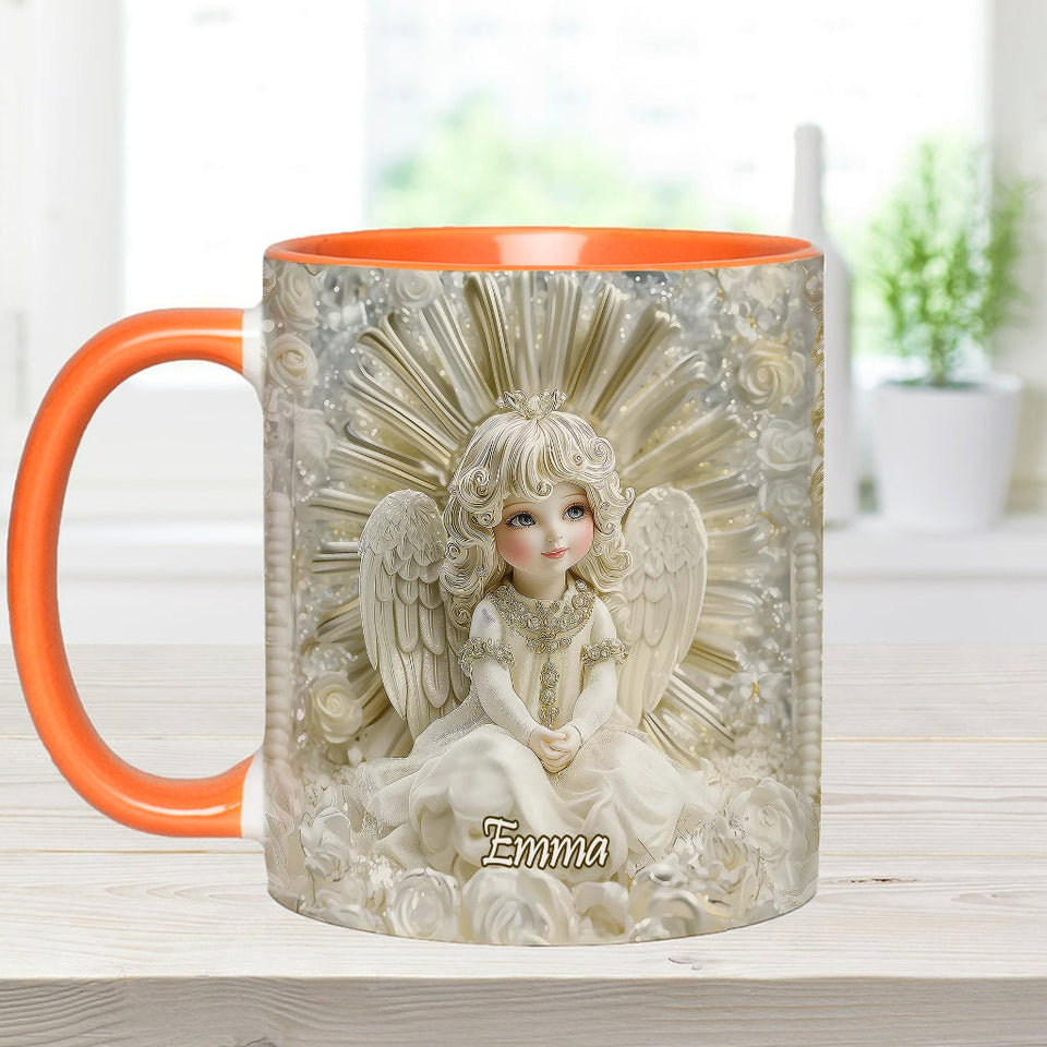 Mug personnalisé à thème chrétien « Bel Ange »