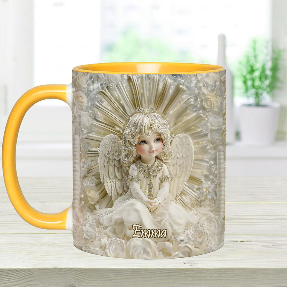 Mug personnalisé à thème chrétien « Bel Ange »