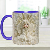 Mug personnalisé à thème chrétien « Bel Ange »