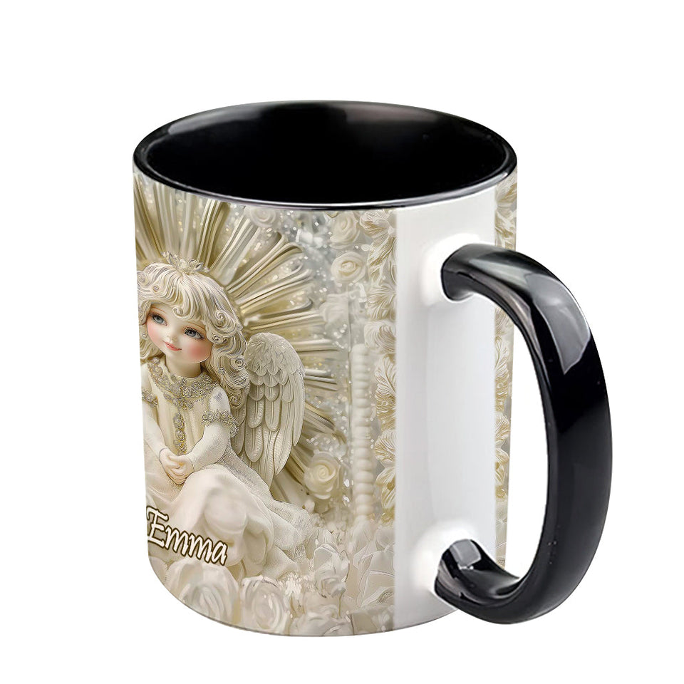 Mug personnalisé à thème chrétien « Bel Ange »