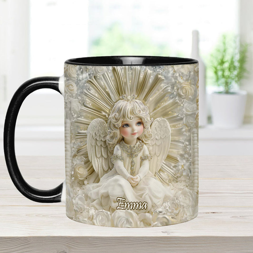 Mug personnalisé à thème chrétien « Bel Ange »