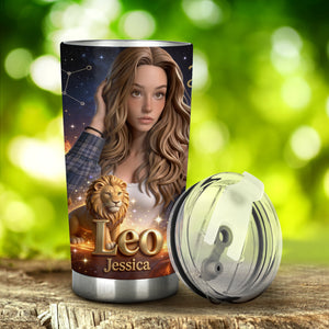 Horoscope Sign, Lucky Charm - Personalized Horoscope Tumbler