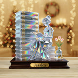 Perfect Gift For Book Lovers - Personalized Book Custom Shaped Acrylic Plaque