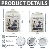Tea/ Matcha/ Coffee... Container - Personalized Tea Cookie Jar