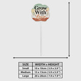 Blossom Dream Planter - Personalized Kid Acrylic Pot & Stake