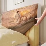 I Am With You Always - Personalized Christian Headboard Slipcover