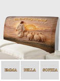 I Am With You Always - Personalized Christian Headboard Slipcover