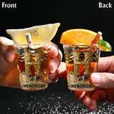 Custom Initial For Alcohol Lovers - Personalized Alcoholic beverage Shot Glasses Set