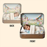 Sleeping Easter Spring Theme - Personalized Kid Custom Shaped Acrylic Plaque