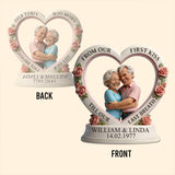 TILL OUR LAST BREATH - Personalized Couple Custom Shaped Acrylic Plaque
