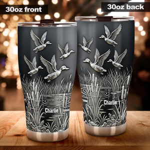 Duck Hunting Season - Personalized Hunting Tumbler