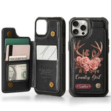 Country Girl - Personalized Hunting Wallet Phone Case