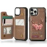 Country Girl - Personalized Hunting Wallet Phone Case