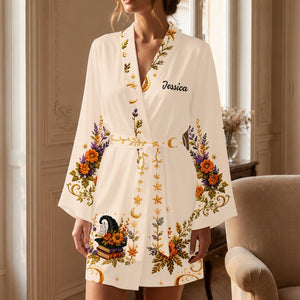 Witch Hat - Personalized Witch Satin Robe