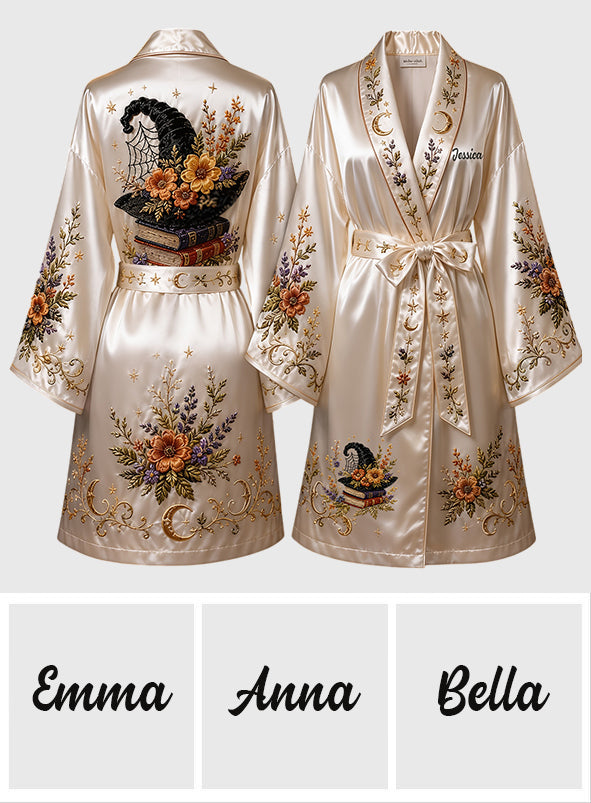 Witch Hat - Personalized Witch Satin Robe
