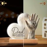 Dad You Are The Piece That Holds Us Together - Personalized Father Custom Shaped Acrylic Plaque