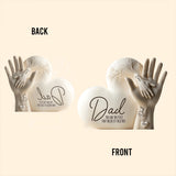 Dad You Are The Piece That Holds Us Together - Personalized Father Custom Shaped Acrylic Plaque