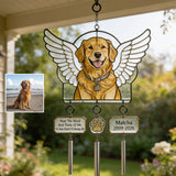 Hear The Wind - Personalized Dog Wind Chime With Charm