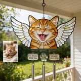 Hear The Wind - Personalized Dog Wind Chime With Charm