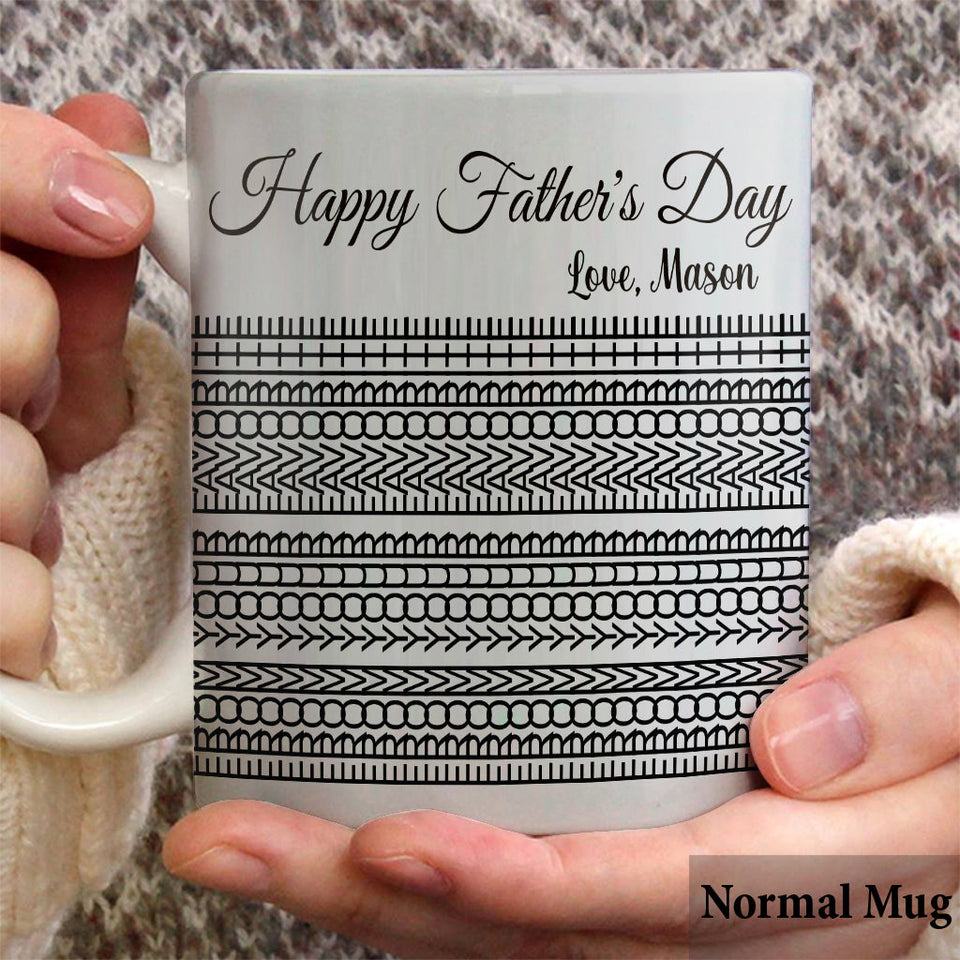 Best Dad Ever - Personalized Father Mug