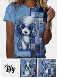 Love Poodle - Personalized Dog All Over Shirt