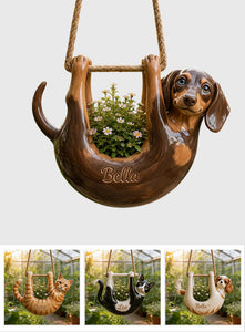 Custom Any Photo - Personalized Dog Hanging Pot