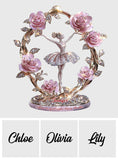 Just A Girl Who Loves Ballet - Personalized Ballet Custom Shaped Acrylic Plaque