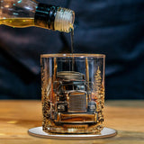 Best Truck Driver - Personalized Trucker Whiskey Glass