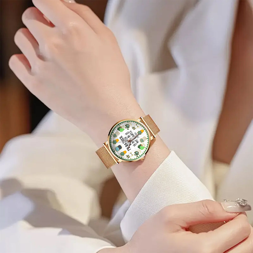 Yes I Do Need All These Plants - Personalized Gardening Women Hand Watch