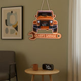 My Garage - Personalized Car Lover LED Light Acrylic Sign