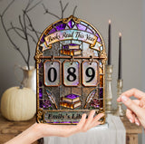 Book Tracker - Personalized Book Interchangeable Plaque