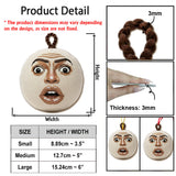 Whimsical Face - Personalized Ornament