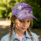 Grandma's Hearts - Personalized Grandma Classic Cap