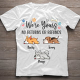 We're Yours - Personalized Dog T-shirt And Hoodie
